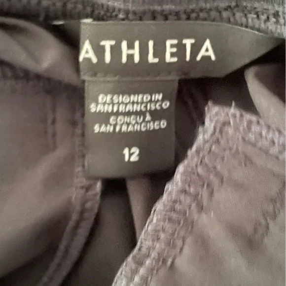 Athleta Black Nolita Slim Tapered Crop, NWT, Size 12 (may fit larger) - Picture 9 of 10